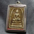 PHRA SOMDEJ MAGIC LUCKY YANT OF LP DANG THAI BUDDHA REAL POWERFUL AMULET PENDANT