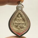 LP PERN RIDE TIGER MAGIC MIRACLE MUAY THAI AMULET LIFE PROTECTION BUDDHA PENDANT