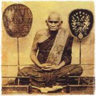 LP NGERN THAI POWERFUL BUDDHA AMULET PENDANT NECKLACE MONEY LUCKY RICH SUCCESS