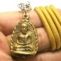 LP NGERN THAI POWERFUL BUDDHA AMULET PENDANT NECKLACE MONEY LUCKY RICH SUCCESS