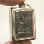 LP PERN RIDE TIGER THAI STRONG LIFE PROTECTION REAL AMULET POLICE BATCH PENDANT