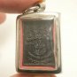 LP PERN RIDE TIGER THAI STRONG LIFE PROTECTION REAL AMULET POLICE BATCH PENDANT