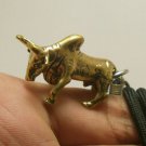 THAI PENDANT NECKLACE AMULET MAGIC WAR BULL OX PROTECTION WIN RICH LUCKY GAMBLE