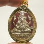 LORD GANESH LP KLOY HINDU GOD OF SUCCESS WEALTH LUCKY PENDANT THAI MAGIC AMULET