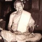1975 LP TIM COIN THAI FAMOUS POWERFUL MAGIC MONK BUDDHA AMULET PENDANT NECKLACE