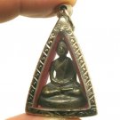 THAI POWERFUL ANTIQUE BUDDHA AMULET PENDANT MIRACLE MAKER HAPPY LUCKY RICH MONEY