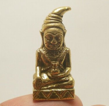 DUO NGANG LOVE APPEAL MAGIC MANTRA ATTRACTION THAI MINI AMULET CHARMING TALISMAN
