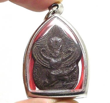 GARUDA PHAYA KRUT MAGIC EAGLE BIRD LP BOON THAI LIFE PROTECTION AMULET PENDANT
