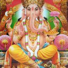 SALE LORD GANESH GANESHA HINDU DEITY & MAGIC HERMIT POWERFUL AMULET GIFT PENDANT