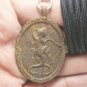 1979 LP LEW MAGIC GECKO THAI LUCKY LIFE AMULET PENDANT COIN 24 INCHES NECKLACE