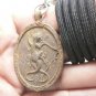 1979 LP LEW MAGIC GECKO THAI LUCKY LIFE AMULET PENDANT COIN 24 INCHES NECKLACE