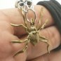 MAGIC SPIDER LOVE ATTRACTIVE SEX APPEAL AMULET BRASS PENDANT NECKLACE LUCKY GIFT