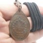 BLESSED IN 1975 KB SRIVICHAI COIN THAI POWERFUL MAGIC MONK BUDDHA AMULET PENDANT