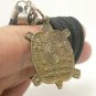 1992 LP LEW MAGIC TURTLE THAI LUCKY LIFE AMULET PENDANT COIN 24 INCHES NECKLACE