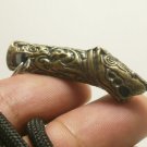 MAGIC TIGER LINGHAM THAI REAL RARE AMULET LIFE PROTECTION BRASS PENDANT NECKLACE MAGIC TIGER LINGHAM THAI REAL RARE AMULET LIFE PROTECTION BRASS PENDANT NECKLACE