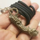 MAGIC TIGER SCORPION LINGHAM THAI AMULET LIFE PROTECTION BRASS PENDANT NECKLACE MAGIC TIGER SCORPION LINGHAM THAI AMULET LIFE PROTECTION BRASS PENDANT NECKLACE