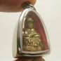 BUAKHEM UPAKOOT LOTUS ARAHAN THAI BUDDHA BRASS AMULET LOVE PENDANT LUCKY GIFT