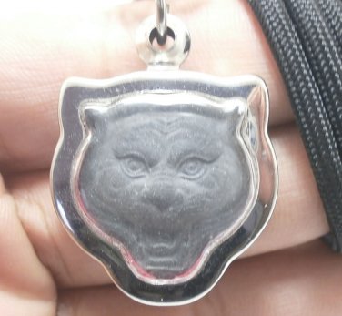 MAGIC TIGER LP PERN MUAY THAI LIFE PROTECTION REAL AMULET LUCKY PENDANT NECKLACE