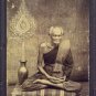 LP BOON JAOSUA BILLIONAIRE BUDDHA REAL THAI BLACK ANTIQUE AMULET MIRACLE PENDANT