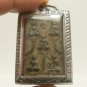 BEAUTIFUL LP NGERN 5 GOD BUDDHA THAI ANTIQUE AMULET PENDANT MONEY LUCKY RICH WIN