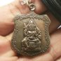 1985 LP DOO PROM BRAHMA ARM COIN THAI AMULET STRONG PROTECTION PENDANT NECKLACE