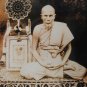 1953 POWERFUL RED LP PUEK WAT KINGKAEW THAI BUDDHA MIRACLE LOTUS AMULET PENDANT