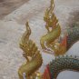 DUO NAGA NAK SNAKE PENDANT THAI LOVE SEX APPEAL ATTRACTION AMULET NECKLACE CHARM