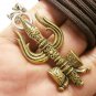 TRIDENT OF SHIVA TRISHULA TRISULA TRISHUL TIBETAN TIBET AMULET PENDANT NECKLACE