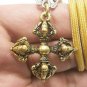 DORJE TIBETAN VAJRA MAGIC AMULET LIFE PROTECTION TIBET BUDDHA PENDANT NECKLACE