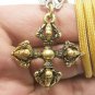 DORJE TIBETAN VAJRA MAGIC AMULET LIFE PROTECTION TIBET BUDDHA PENDANT NECKLACE