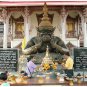 LP NOI RAHU OM JUN MOON RICH LUCKY PENDANT THAI MAGIC YANTRA REAL AMULET PENDANT