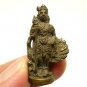 LORD MURUGAN MURUGA KARTIKEYA SKANDA HINDU GOD OF WAR BLESSED MINI BRASS AMULET