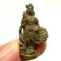LORD MURUGAN MURUGA KARTIKEYA SKANDA HINDU GOD OF WAR BLESSED MINI BRASS AMULET