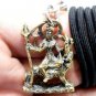 LORD MURUGAN MURUGA KARTIKEYA SKANDA HINDU GOD OF WAR BLESSED MINI BRASS AMULET