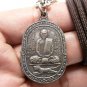 BLESSED 1974 LP SUD TIGER COIN MAGIC YANTRA AMULET PROTECTION PENDANT NECKLACE