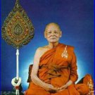 BEAUTIFUL LP PAE PIDTA PITTA CLOSE EYE BUDDHA THAI MAGIC AMULET PENDANT NECKLACE