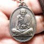 LP BOON MAGIC COIN BLESSED 1976 THAI LUCKY RICH SUCCESS AMULET PENDANT NECKLACE