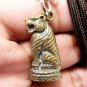 MAGIC TIGER THAI REAL BLESSING AMULET LIFE PROTECTION PENDANT NECKLACE TALISMAN