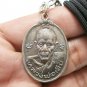 BLESSED IN 1977 LP EAR COIN BACK EAGLE GARUDA AMULET PROTECTION PENDANT NECKLACE