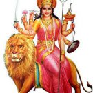 DURGA PARVATI KALI UMA DEVI AMULET GODDESS SHAKTI HINDU DEITY BLESS PENDANT GIFT