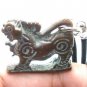 SINGHA RAJASI THAI MAGIC LION BRASS PENDANT AMULET STRONG PROTECTION NECKLACE