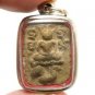 LP PARN RIDE CHICKEN BIG TAIL THAI BUDDHA AMULET LUCKY RICH SUCCESS WIN PENDANT