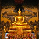 THAI PENDANT LORD BUDDHA WAT RAIKING BLESSED AMULET LUCKY RICH HAPPY WEALTH GIFT