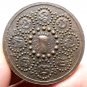 BUDDHA FOOTPRINT COIN JAOKHUN NOR BLESSED 1970 THAI AMULET SUCCESS LUCKY PENDANT