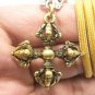 DORJE TIBETAN VAJRA MAGIC AMULET STRONG PROTECTION TIBET BUDDHA PENDANT NECKLACE