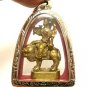 DURGA PENDANT PARVATI KALI UMA DEVI LION BRASS AMULET GODDESS SHAKTI HINDU DEITY