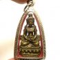 LORD BUDDHA THAI AMULET PENDANT BEAUTIFUL LUCKY HAPPY WEALTH LONG PEACEFUL LIFE