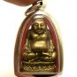 HAPPY BUDDHA SANGKAJAI PENDANT HOTEI BUDAI REAL MAGIC THAI AMULET RICH LUCKY WIN