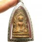 THAI ANTIQUE AMULET 1892 BUDDHA SHINARAJ DHARMA LOVE SUCCESS WEALTH RICH PENDANT