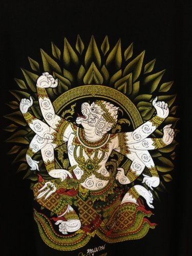 THAI BUDDHA AMULET LP PARN RIDE SMALL LORD HANUMAN LUCKY RICH PENDANT RARE GIFT